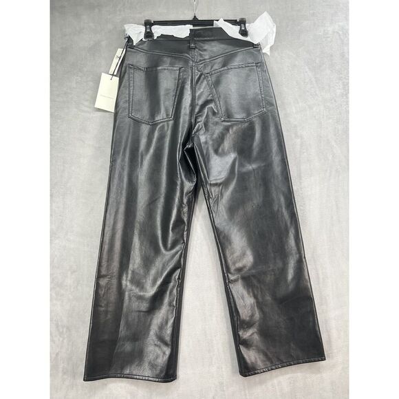 Citizens of Humanity Recycled Leather Gaucho Pants - Picture 5 of 10